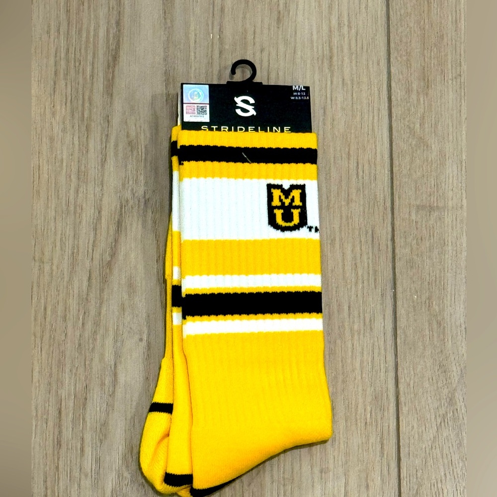 Mizzou Crew Socks‎ Size M/L